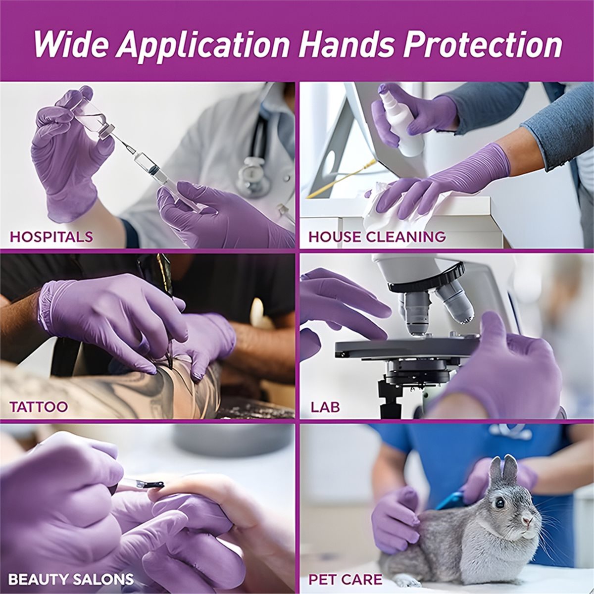 Rękawice nitrylowe HITL, 100 s – Exam Glove Nitrile recenzja i cena